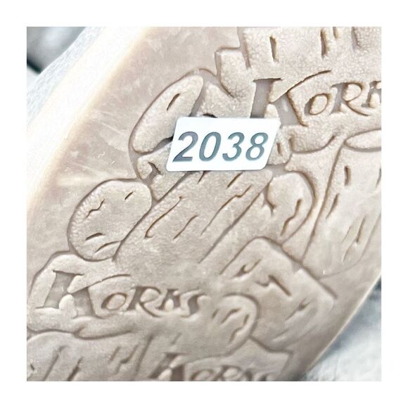 Korks Women's Riding Equestrian Long Peebled Black Buckle Boots Size 7 1/2M - Picture 2 of 9